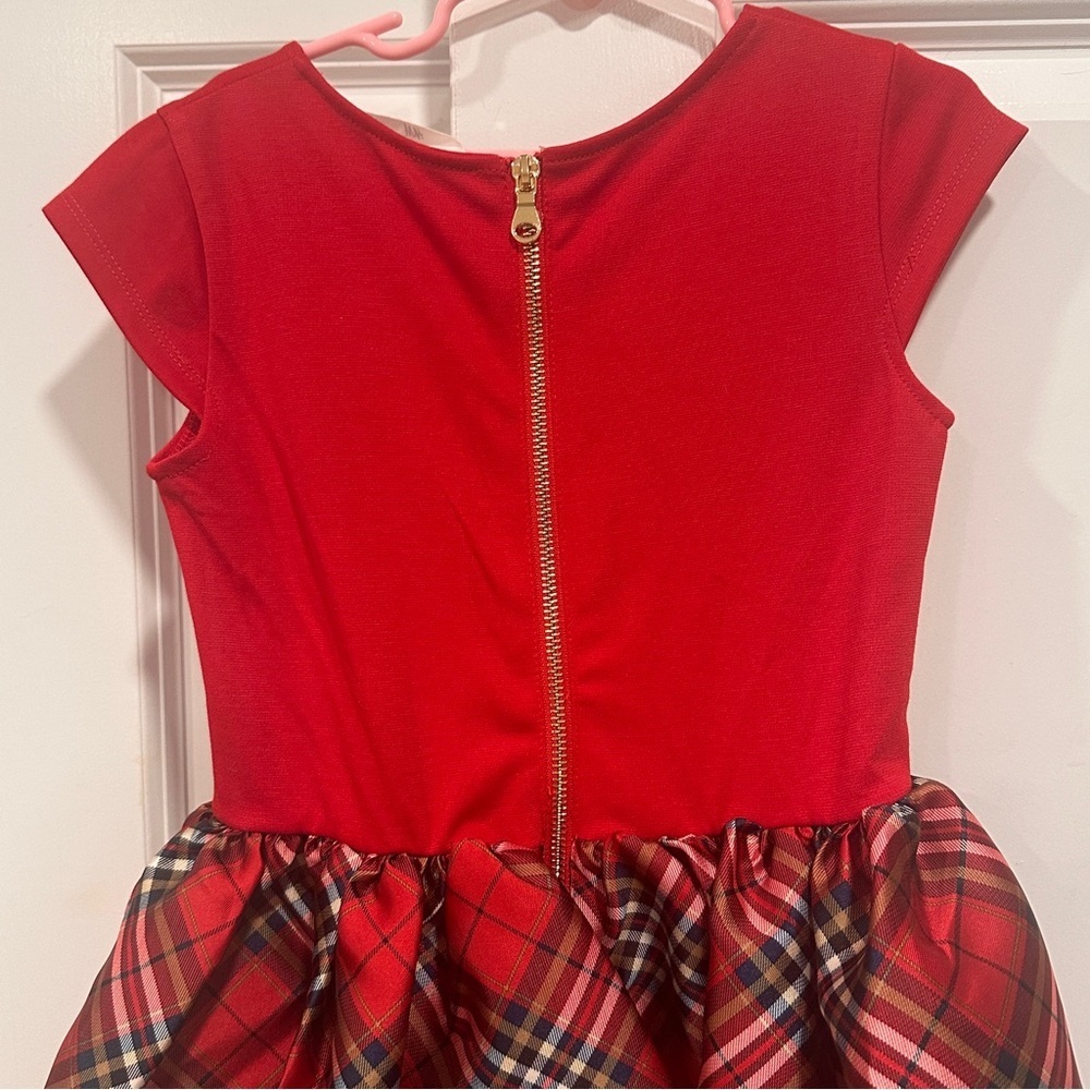 H&M Red Plaid Formal Kids Dress - Picture 5 of 7